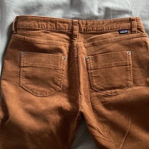 Patagonia Skinny Camel Corduroy Pants Soft Ribbed